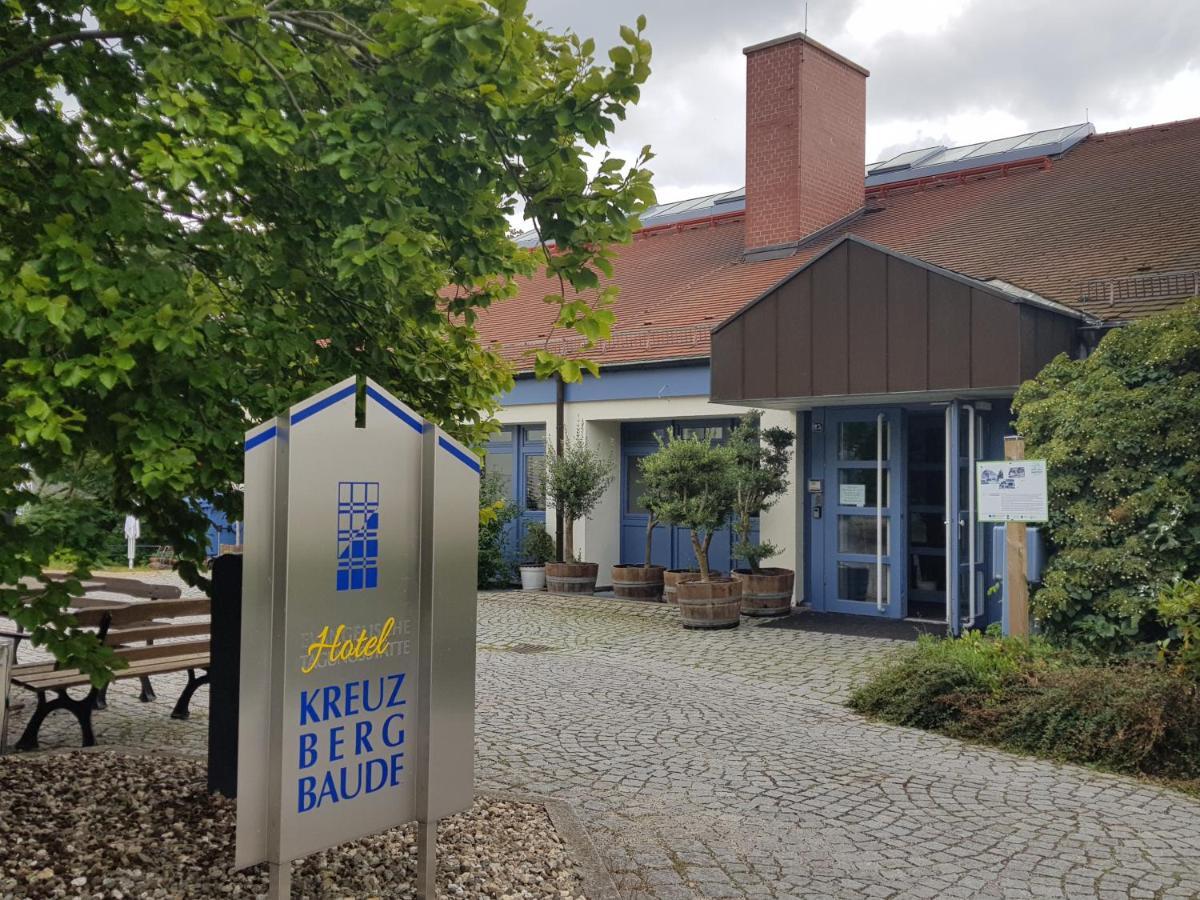 Hotel Kreuzbergbaude Beim Berzdorfer See Mit Wohlfuehl Sauna Markersdorf Luaran gambar