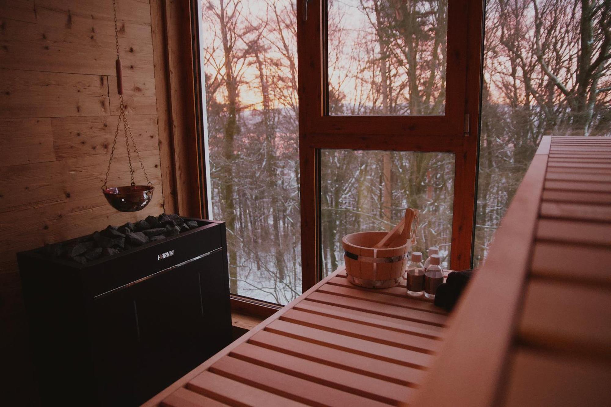 Hotel Kreuzbergbaude Beim Berzdorfer See Mit Wohlfuehl Sauna Markersdorf Luaran gambar